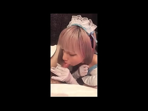 ❤️ Japanese Idol [mayuka], ຊຸດແມ່ບ້ານຊາວຝຣັ່ງ, ຕອນທີ 1, ເປົ່າລົມ ແລະ ຢອດໂລຊັນ ❤ ຮູບໂປ້ fb ຢູ່ພວກເຮົາ ❌❤